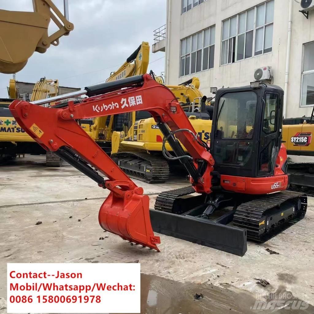 Kubota U55-5 Міні-екскаватори < 7т