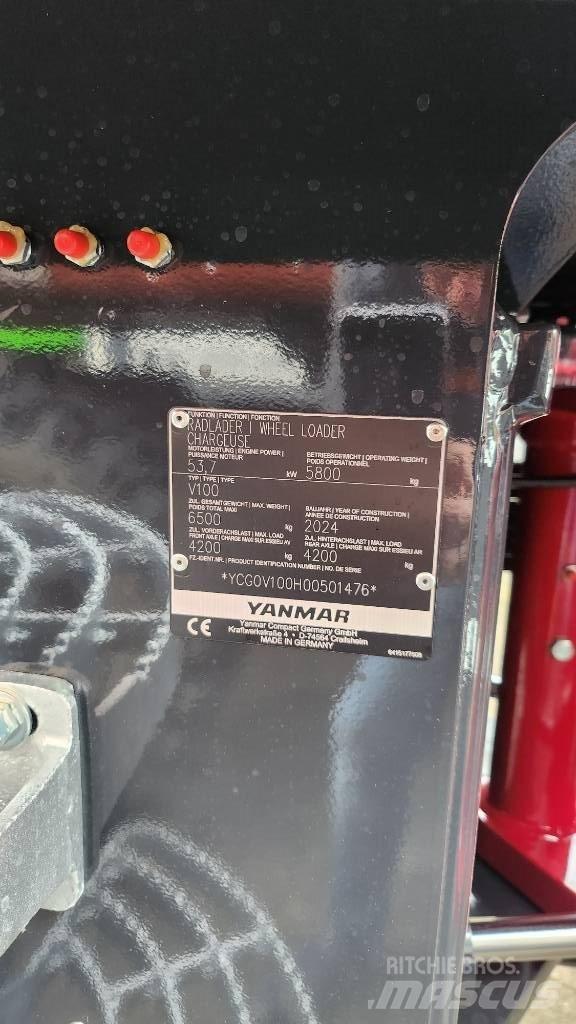 Yanmar V100/5 Фронтальні навантажувачі