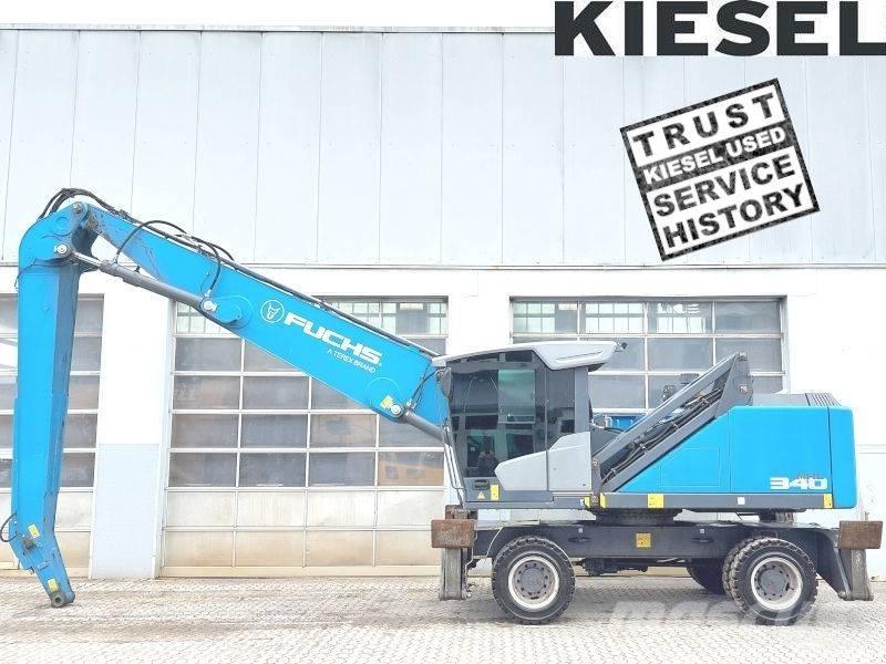 Fuchs MHL 340 F Перевантажувачі металобрухту/промислові навантажувачі