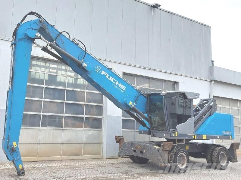 Fuchs MHL 340 F Перевантажувачі металобрухту/промислові навантажувачі