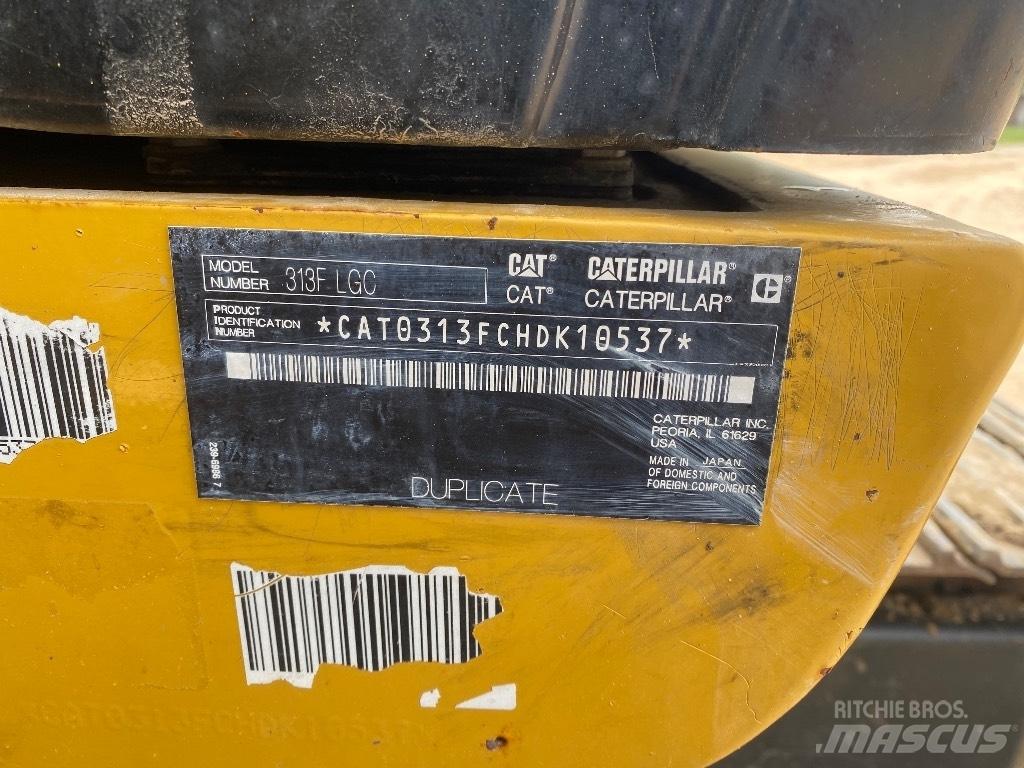 CAT 313 F LGC Гусеничні екскаватори