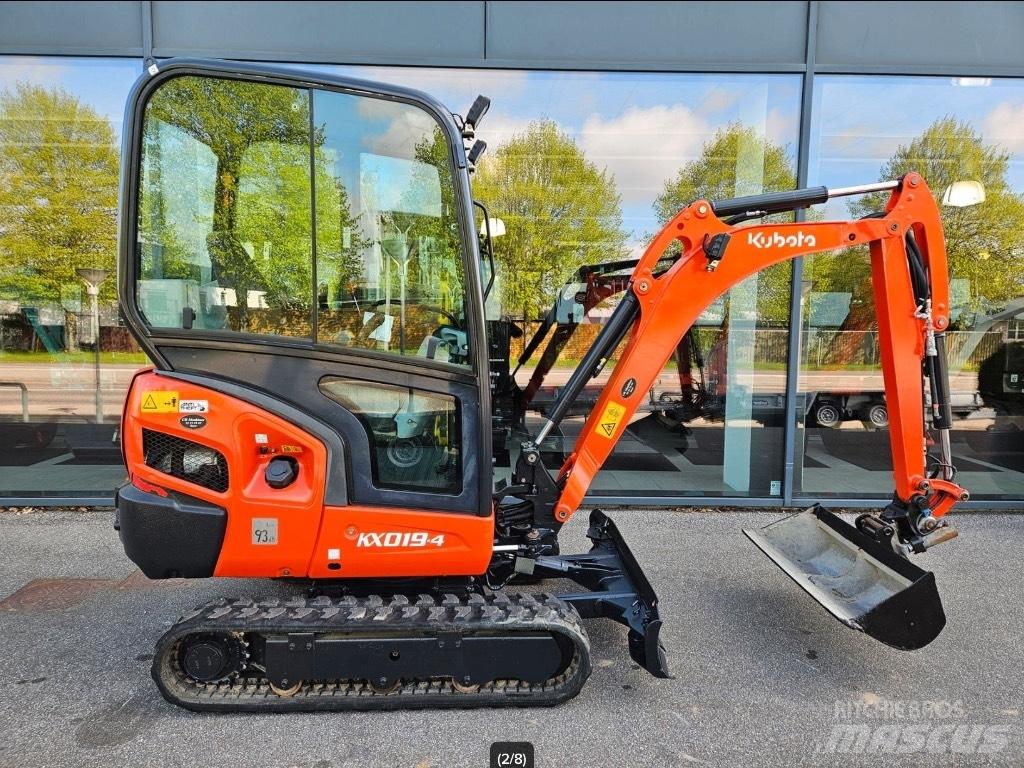 Kubota KX 019-4 Міні-екскаватори < 7т