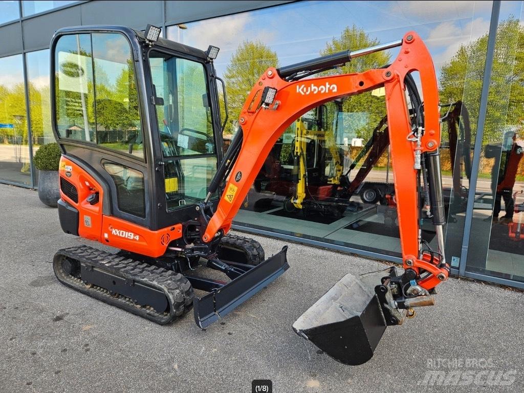 Kubota KX 019-4 Міні-екскаватори < 7т