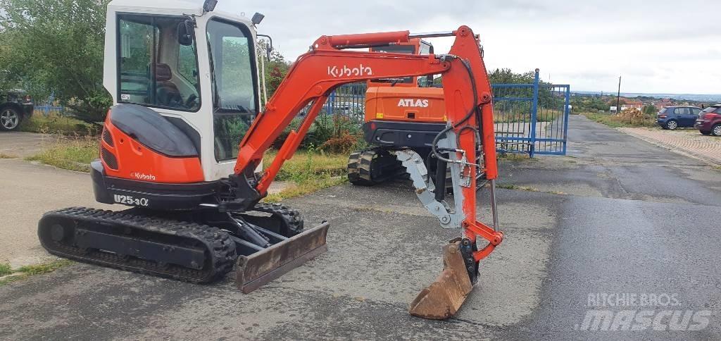 Kubota U 25-3 Міні-екскаватори < 7т