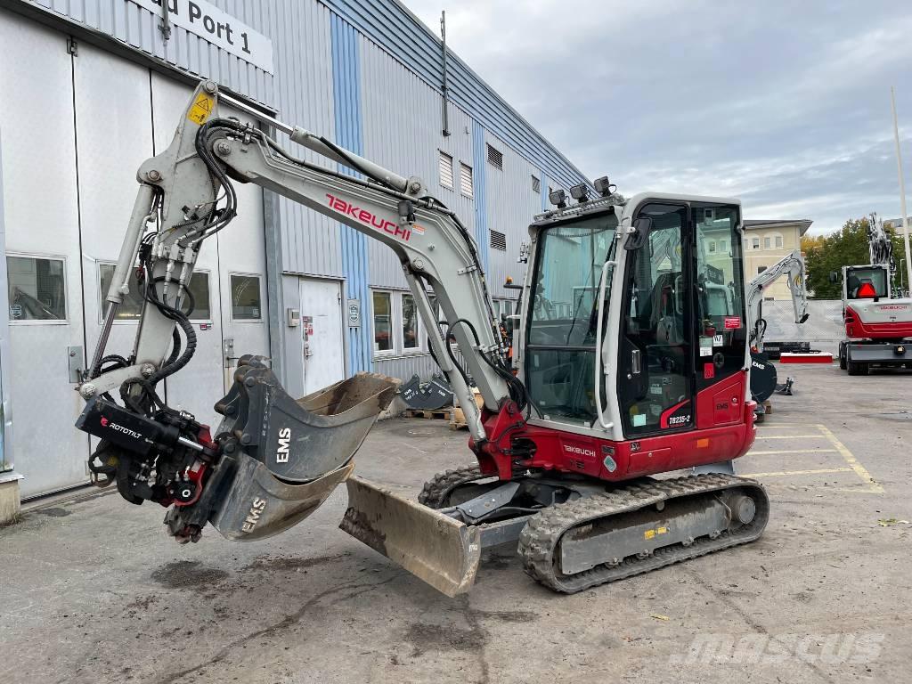 Takeuchi TB 235-2 Міні-екскаватори < 7т