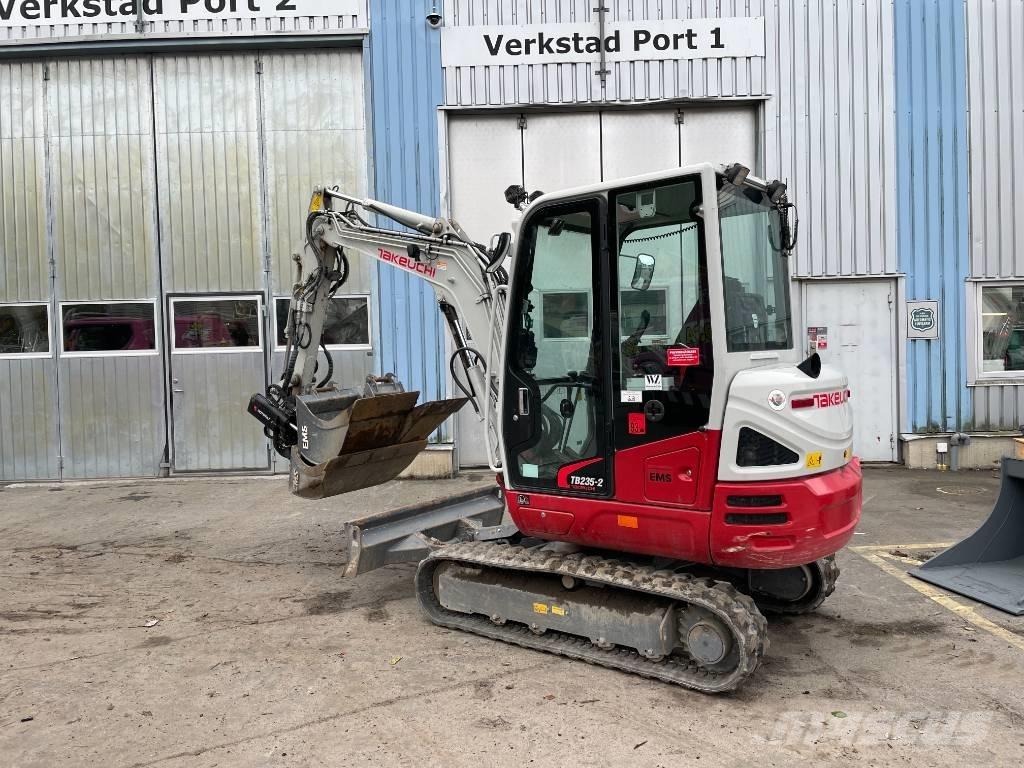 Takeuchi TB 235-2 Міні-екскаватори < 7т