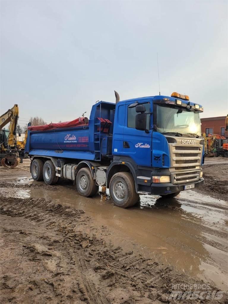 Scania R 420 8X4 Скіпові навантажувачі