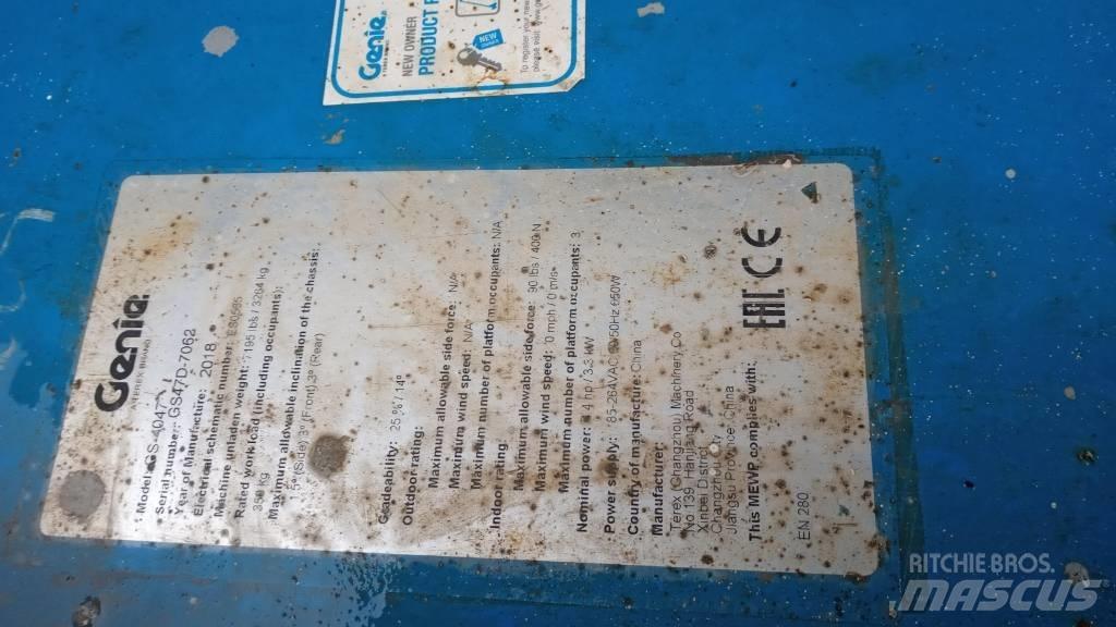 Genie GS4047 Підйомники-ножиці