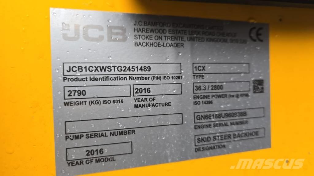 JCB 1 CX Екскаватори-навантажувачі