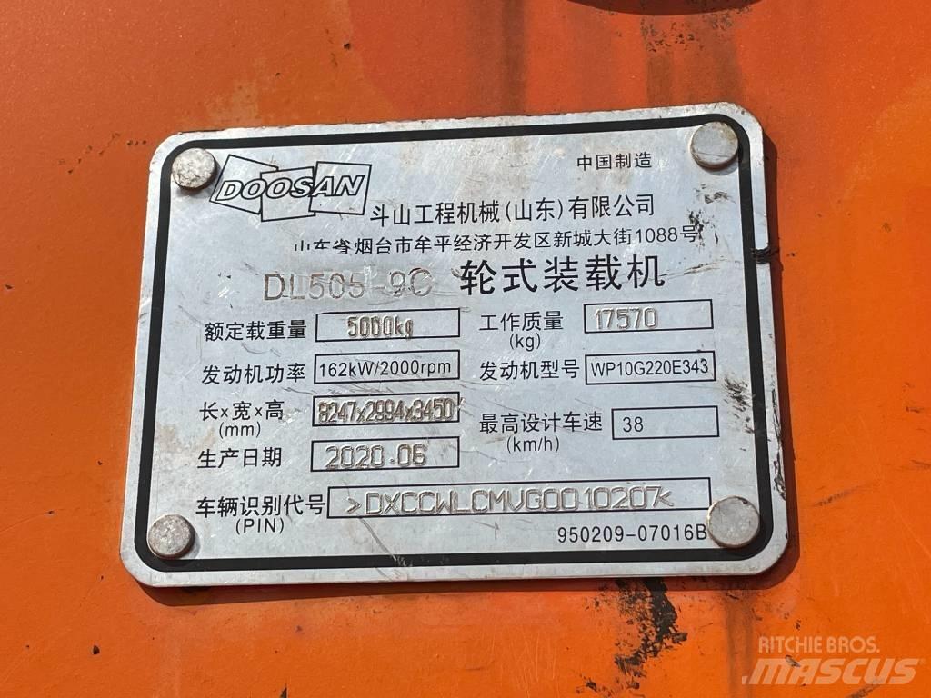 Doosan DL 505 Фронтальні навантажувачі