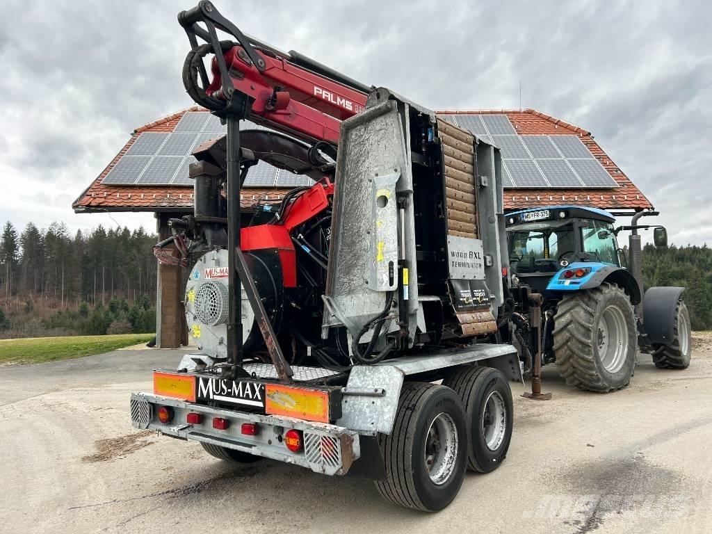 Mus-Max 8XL Дровоколи, рубальні машини, дробарки