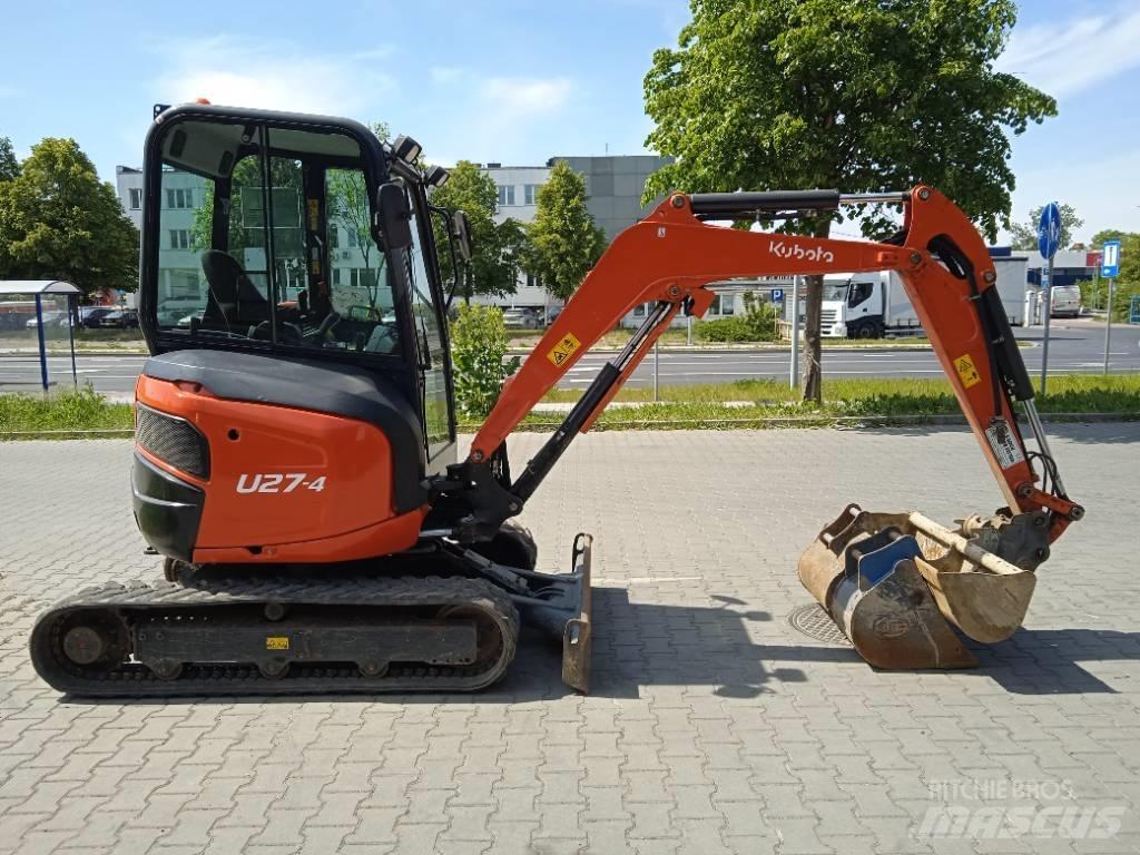 Kubota U 27-4 Міні-екскаватори < 7т