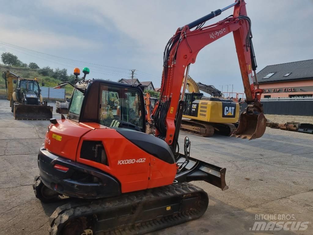 Kubota KX 80-4 Середні екскаватори 7т. - 12т.