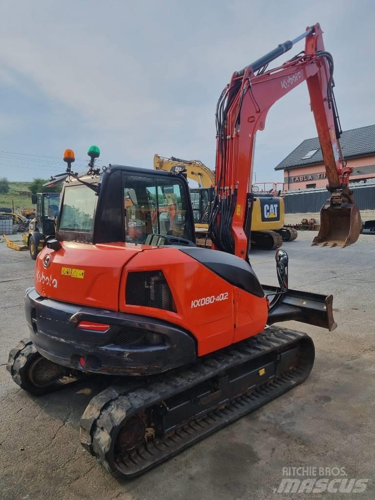 Kubota KX 80-4 Середні екскаватори 7т. - 12т.