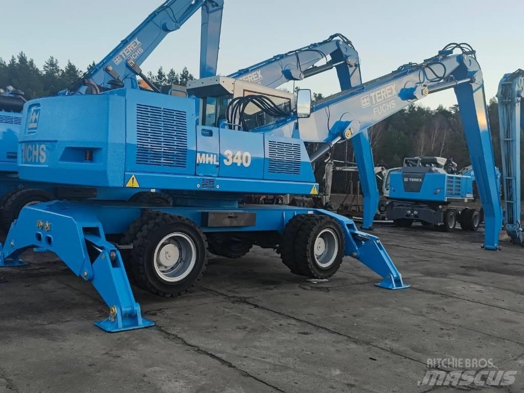 Fuchs MHL 340 C Перевантажувачі металобрухту/промислові навантажувачі