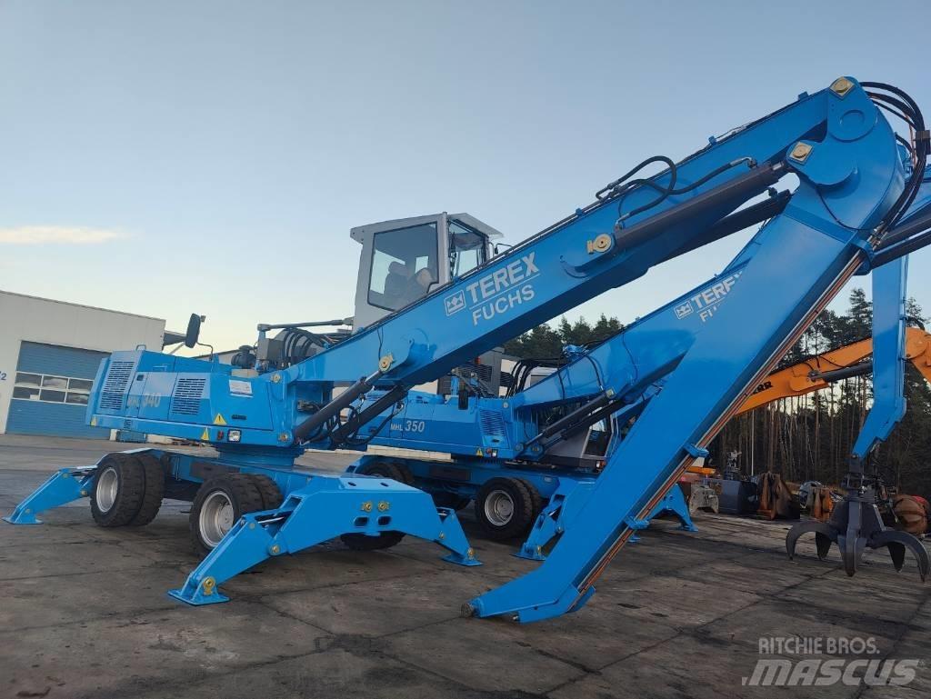 Fuchs MHL 340 C Перевантажувачі металобрухту/промислові навантажувачі