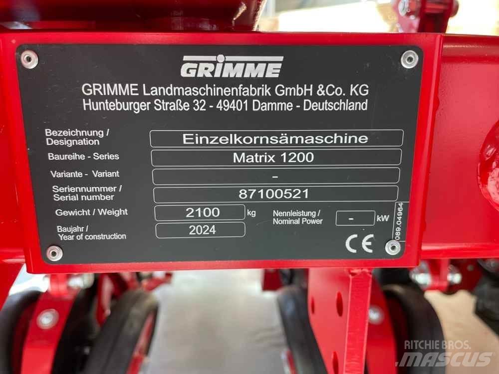 Grimme MATRIX 1200 Сільгосптехніка - Інші