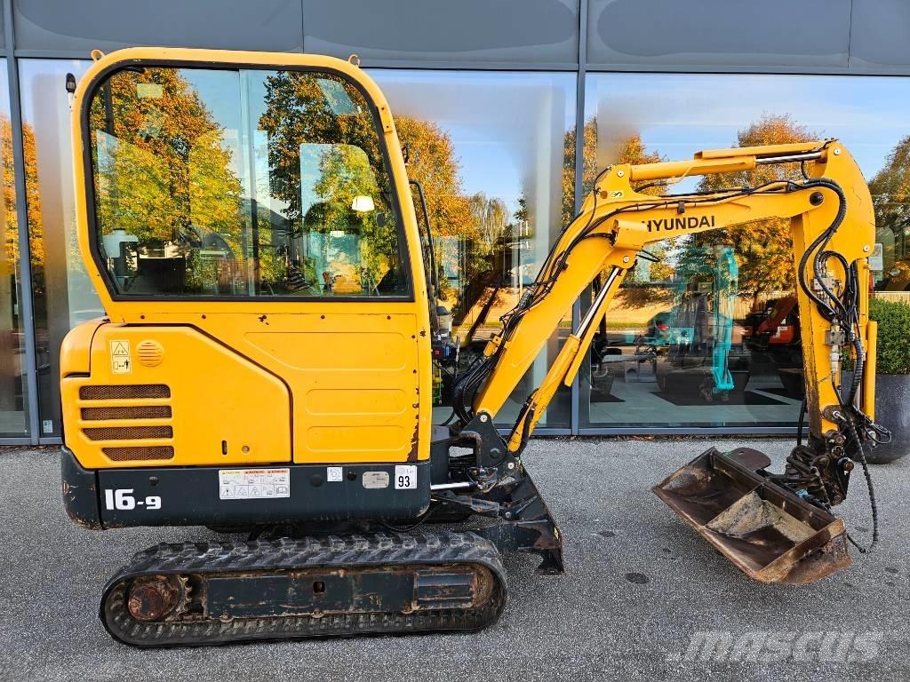 Hyundai Robex 16-9 Міні-екскаватори < 7т