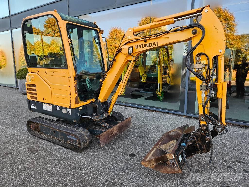 Hyundai Robex 16-9 Міні-екскаватори < 7т