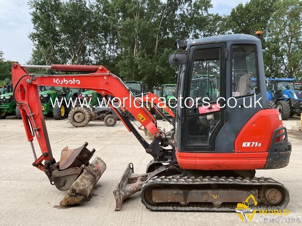 Kubota KX 71-3 Міні-екскаватори < 7т