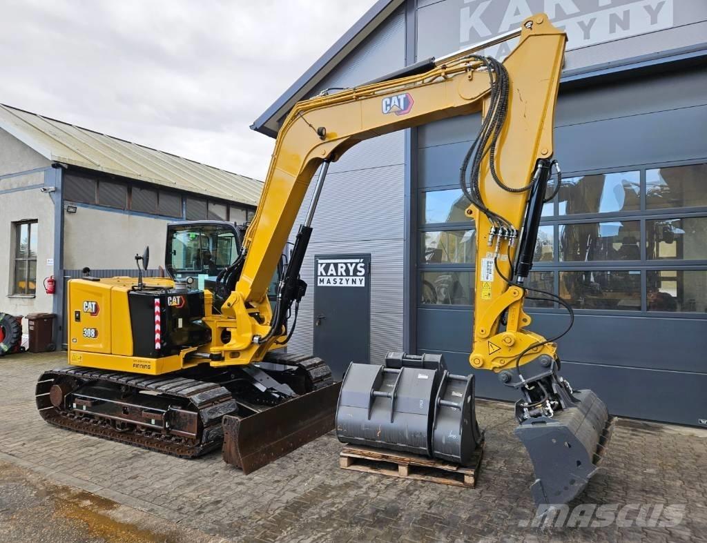 CAT 308 CR Середні екскаватори 7т. - 12т.