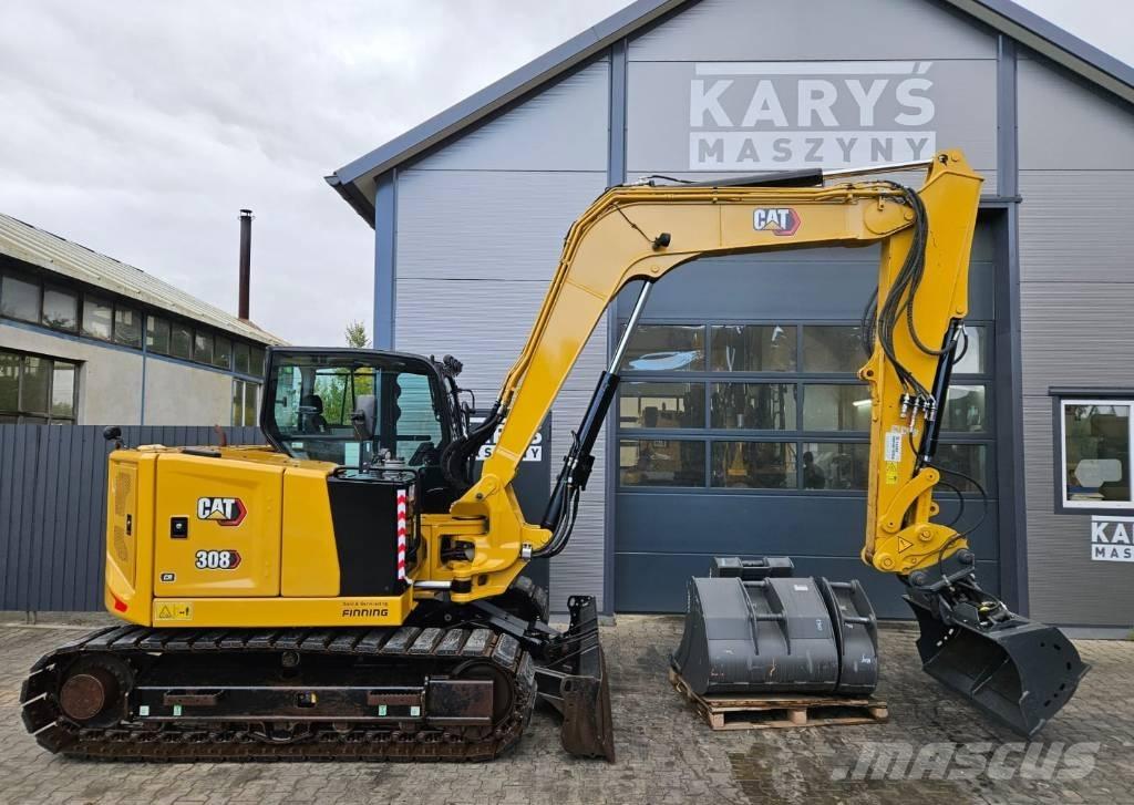 CAT 308 CR Середні екскаватори 7т. - 12т.