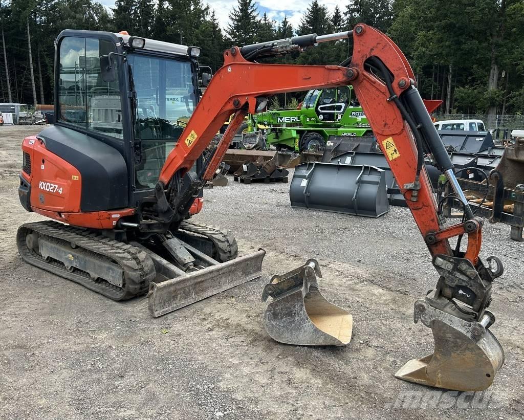 Kubota KX 027 Міні-екскаватори < 7т
