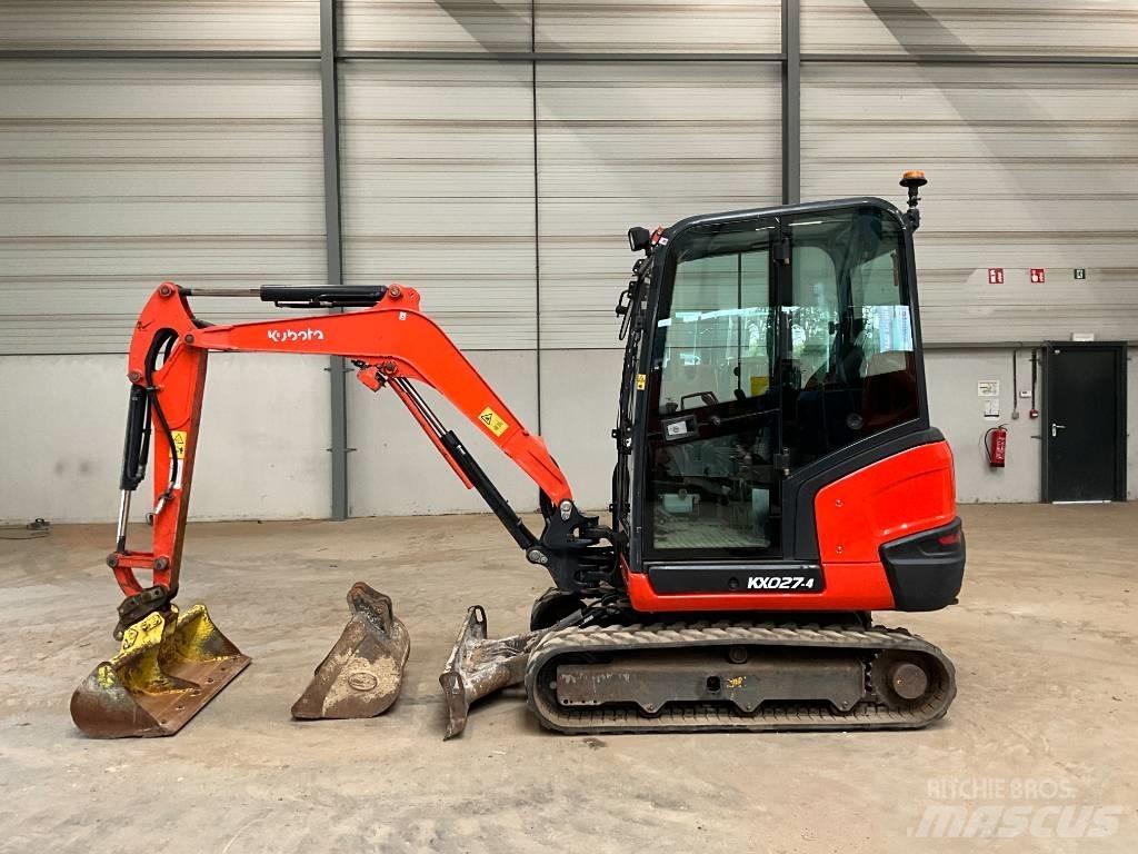 Kubota KX 027-4 Міні-екскаватори < 7т