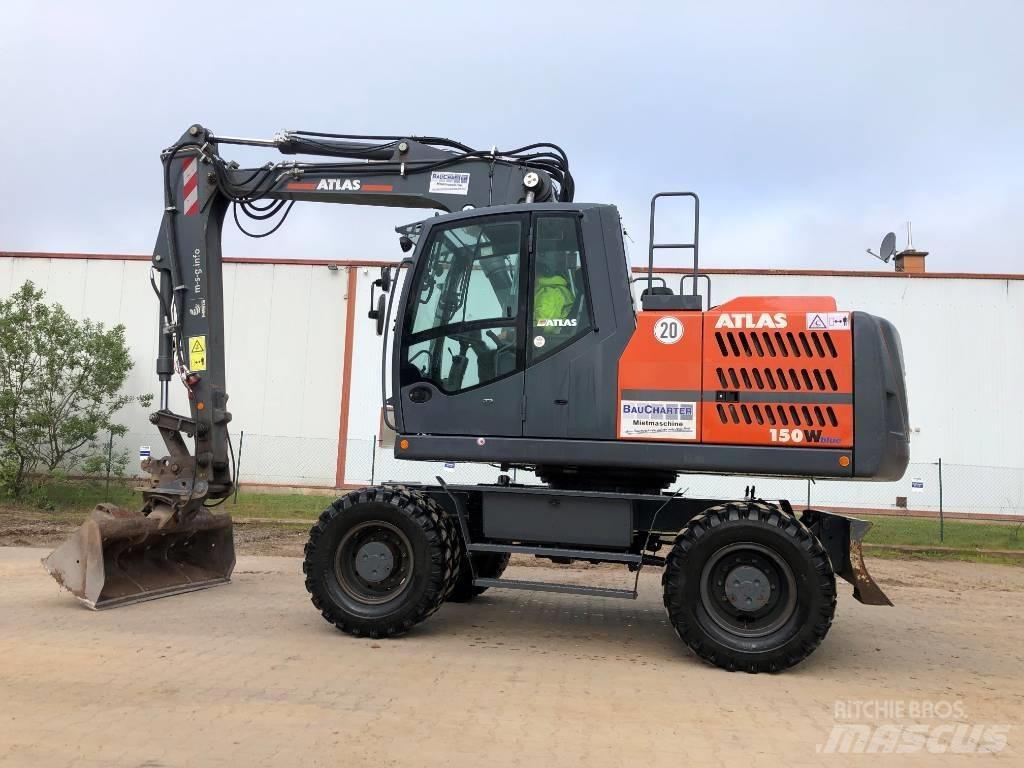 Atlas 150 W Колісні екскаватори