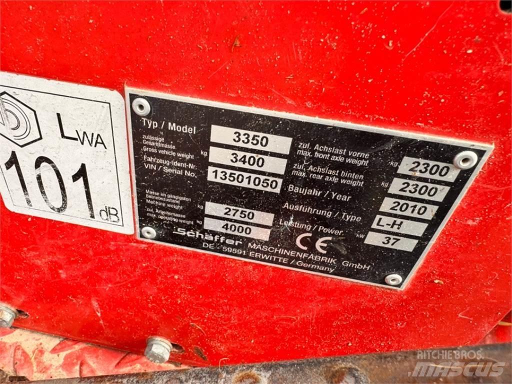 Schäffer 3350 Фронтальні навантажувачі