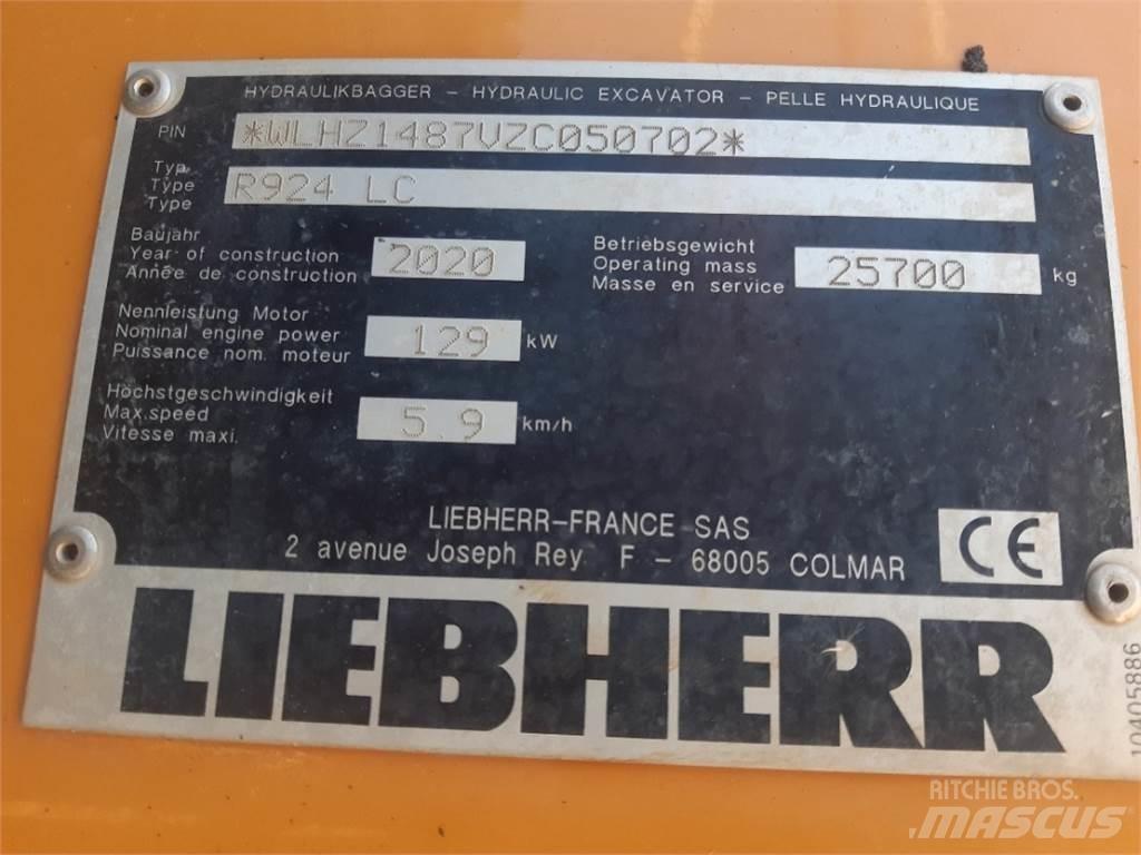 Liebherr R924 Гусеничні екскаватори