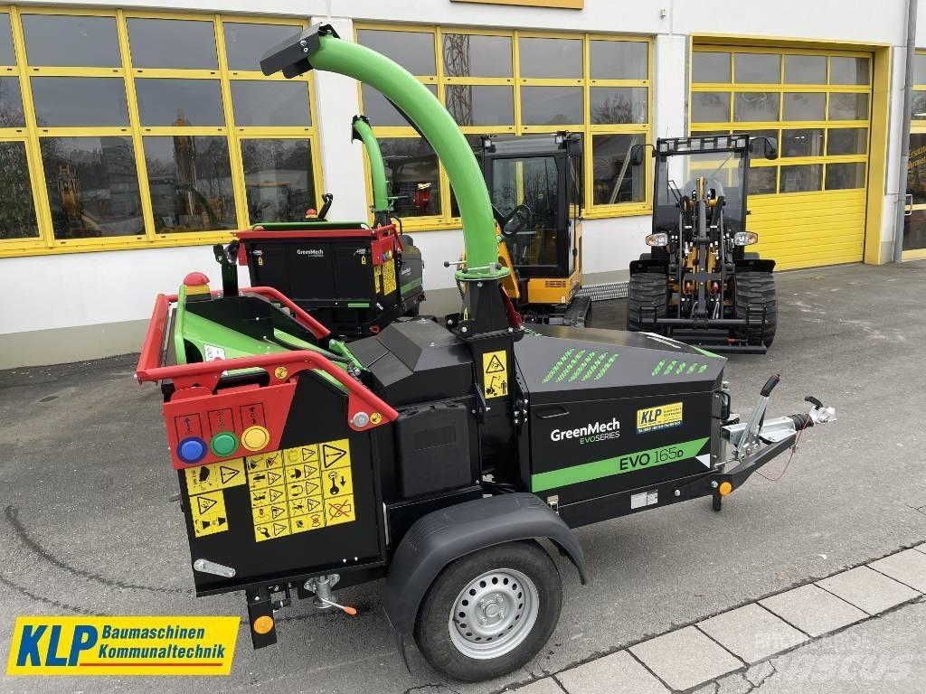 Greenmech EVO 165 D Подрібнювачі деревини