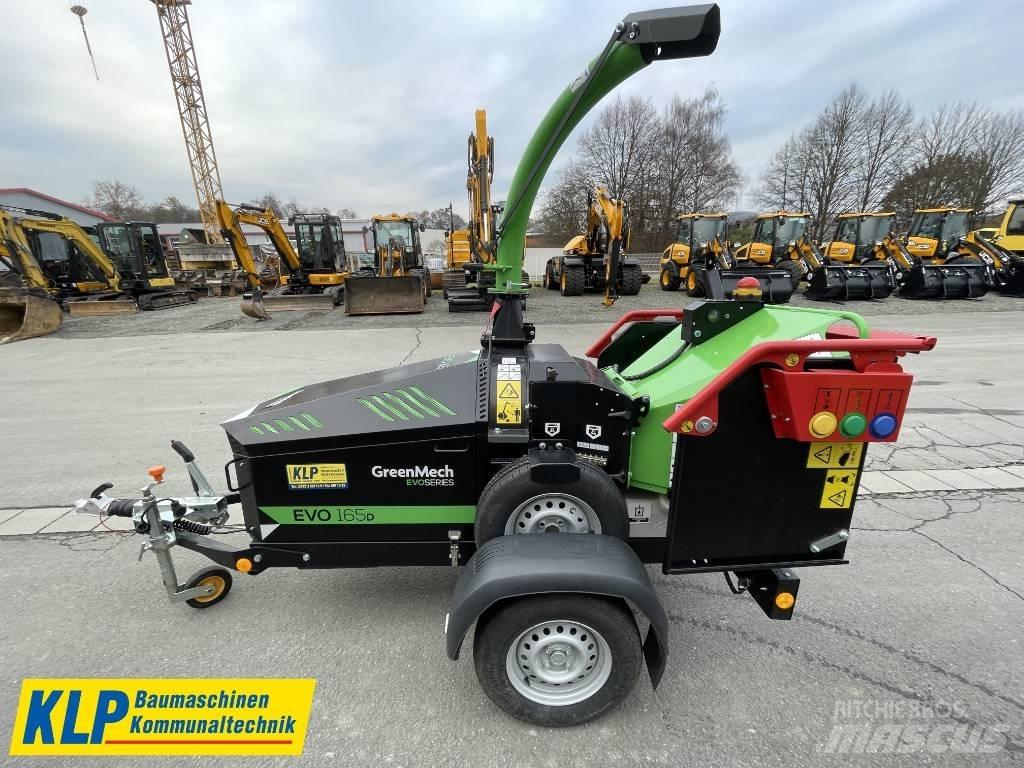 Greenmech EVO 165 D Подрібнювачі деревини