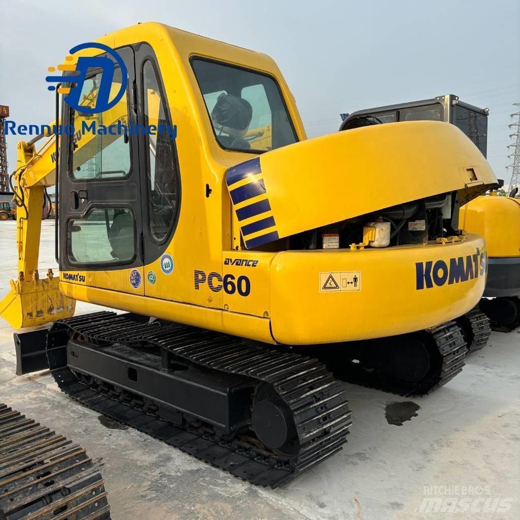 Komatsu PC 60 Міні-екскаватори < 7т