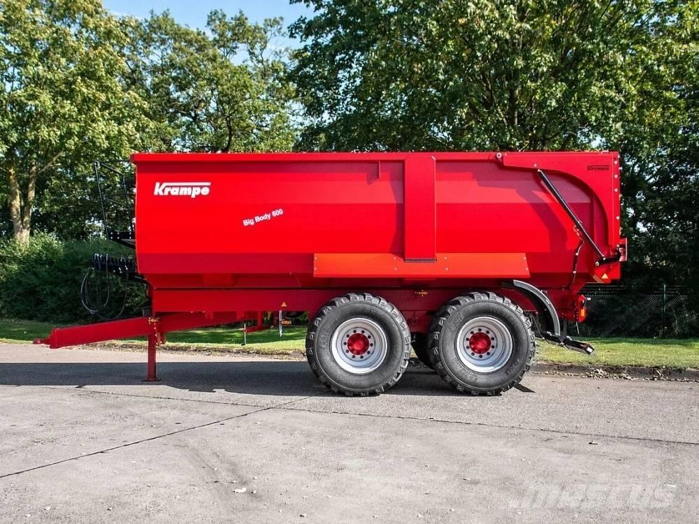 Krampe Big Body 600 Самосвальні причепи