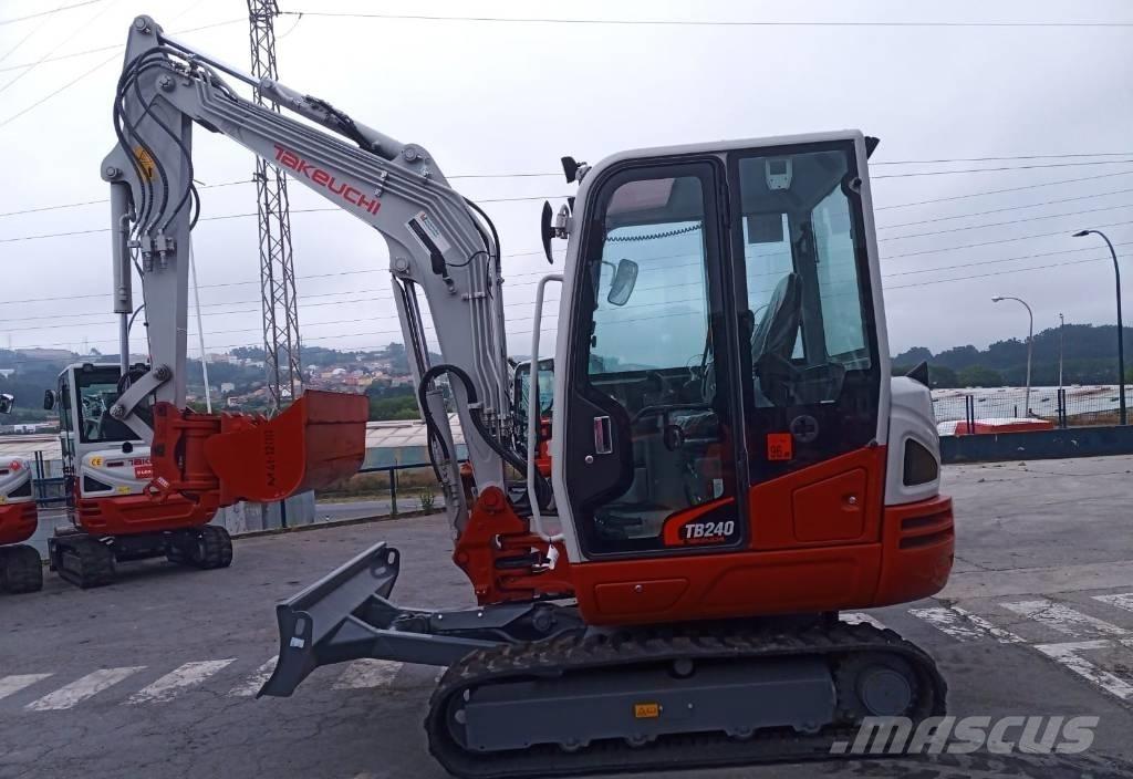 Takeuchi TB 240 Міні-екскаватори < 7т