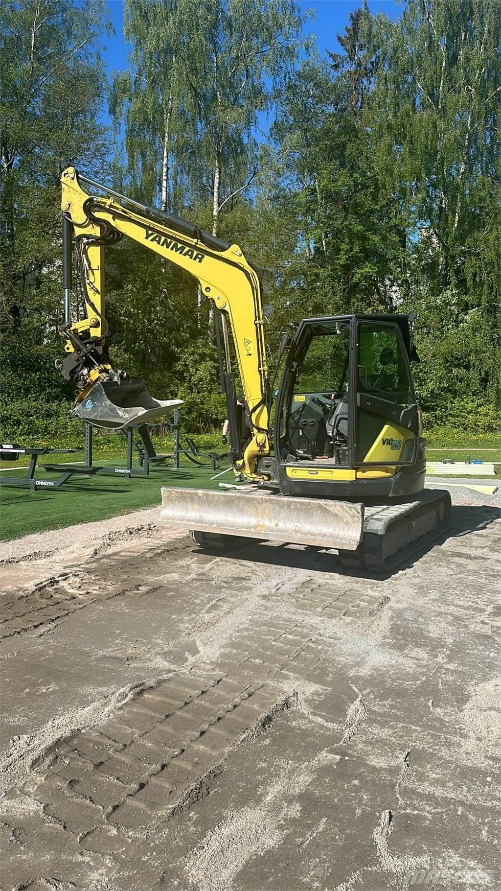 Yanmar Vio 80-1A Середні екскаватори 7т. - 12т.