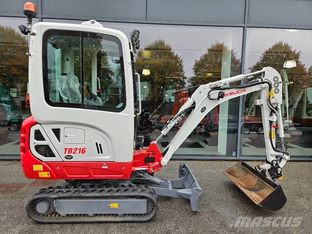 Takeuchi TB 216 Міні-екскаватори < 7т