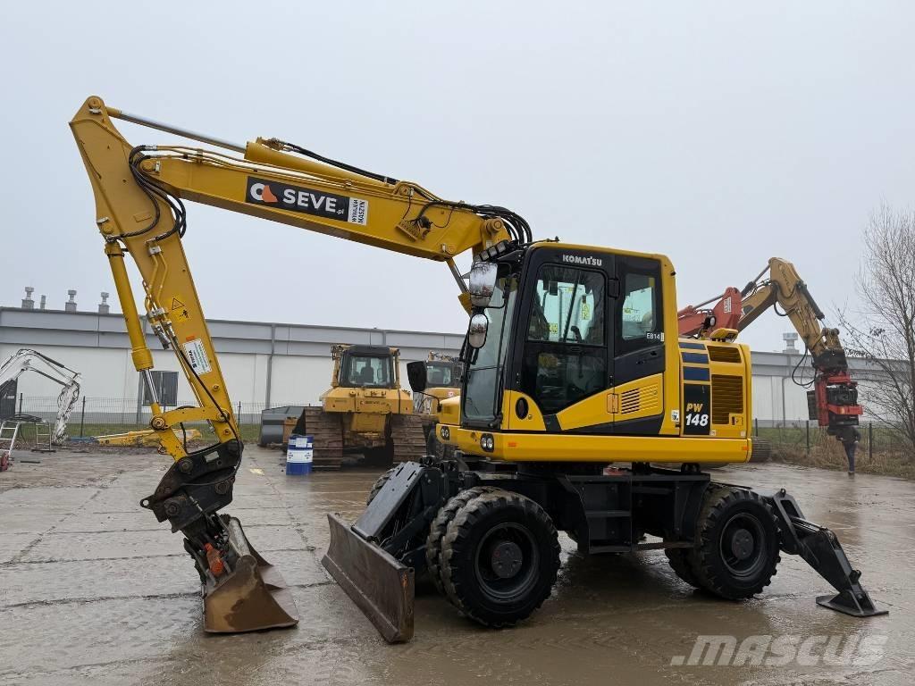 Komatsu PW 148-11 Колісні екскаватори