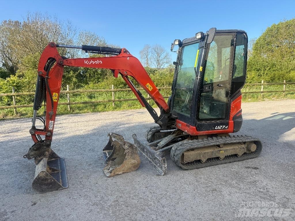 Kubota U 27-4 Міні-екскаватори < 7т