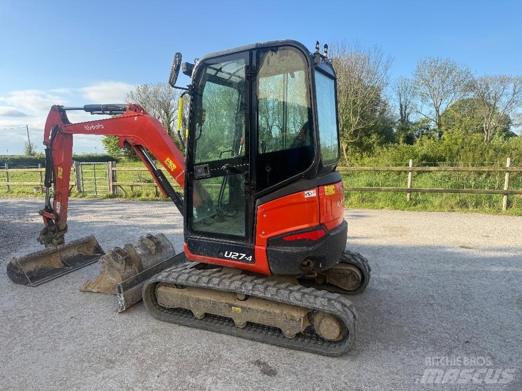 Kubota U 27-4 Міні-екскаватори < 7т