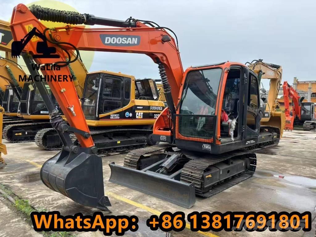 Doosan DX 75-9 C Міні-екскаватори < 7т