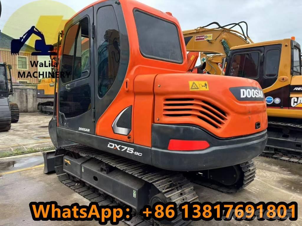 Doosan DX 75-9 C Міні-екскаватори < 7т