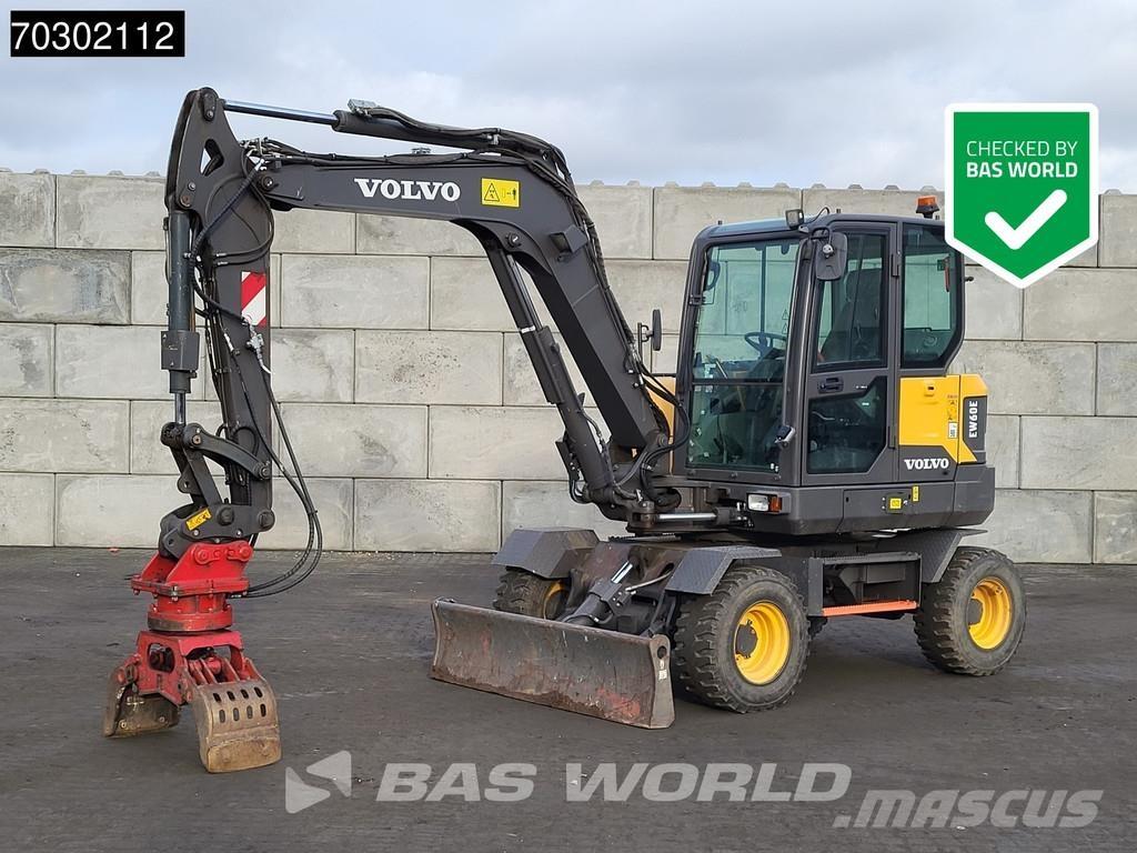 Volvo EW60 E EW60E Колісні екскаватори
