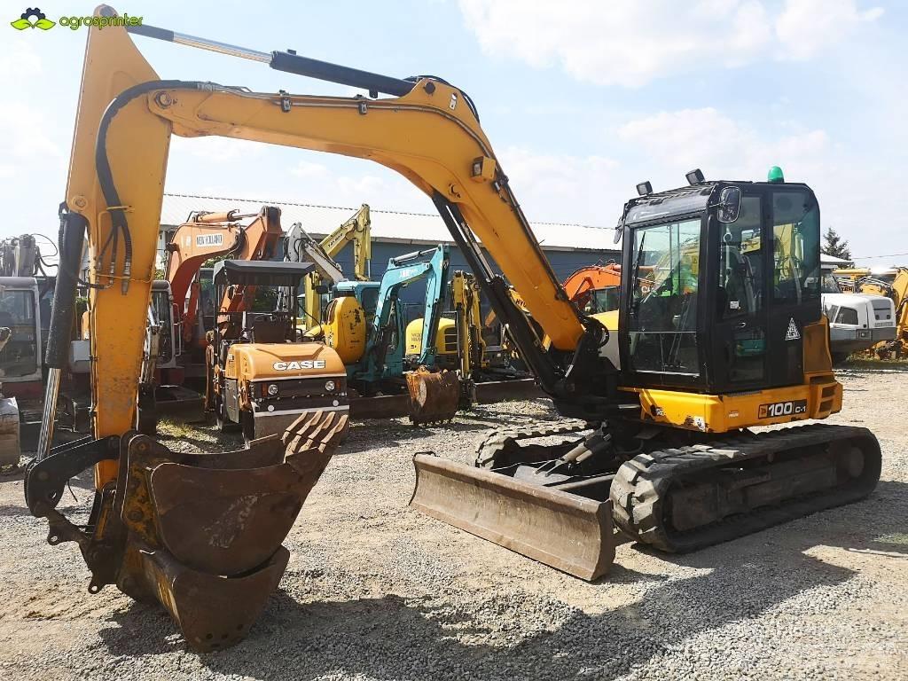 JCB 100 C Середні екскаватори 7т. - 12т.
