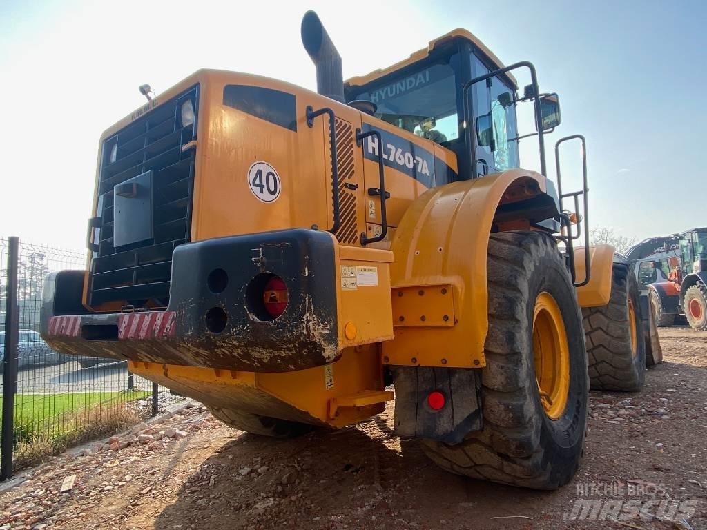 Hyundai HL 760-7 A Фронтальні навантажувачі