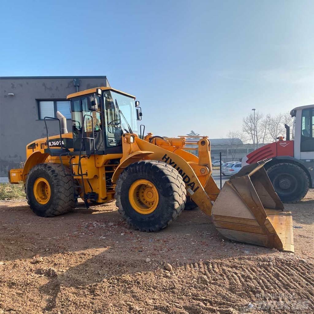 Hyundai HL760-7A Фронтальні навантажувачі