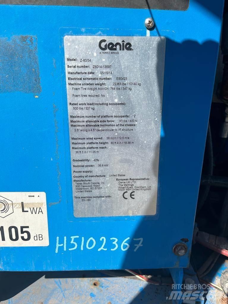 Genie Z 60/34 Колінчаті підйомники