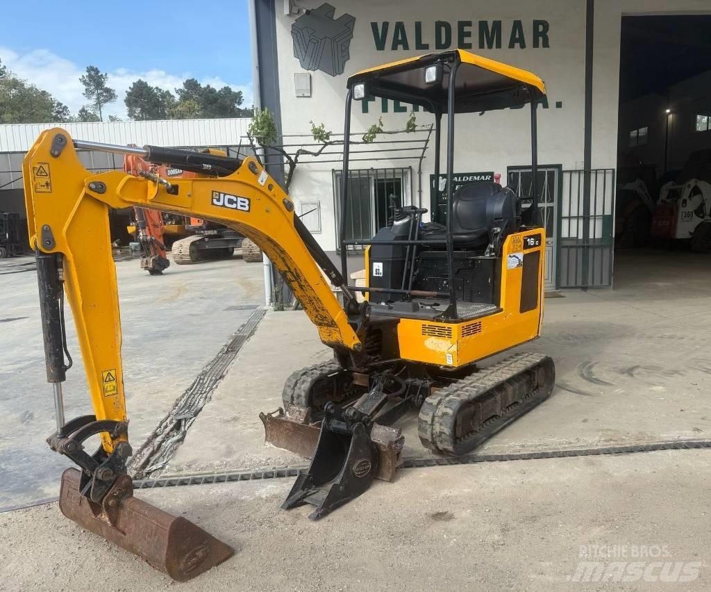 JCB 16 C-1 Міні-екскаватори < 7т