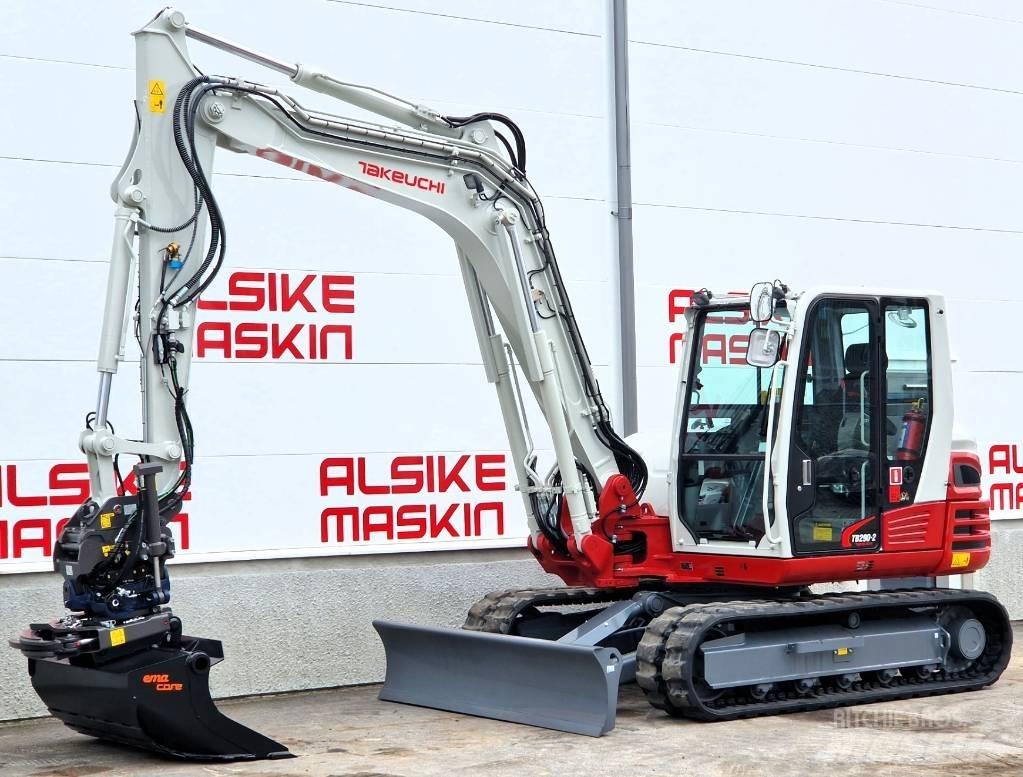 Takeuchi TB290-2 Середні екскаватори 7т. - 12т.